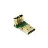 UGREEN HDMI uhlový adaptér 90 stupňov dole 4K 60Hz HD112 čierny