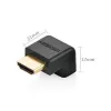 UGREEN HDMI uhlový adaptér 90 stupňov dole 4K 60Hz HD112 čierny