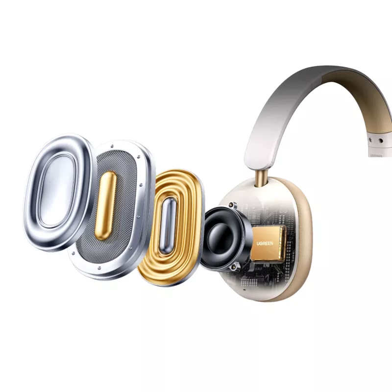 Slúchadlá UGREEN HiTune Max 5C Hybrid ANC Bluetooth 5.4