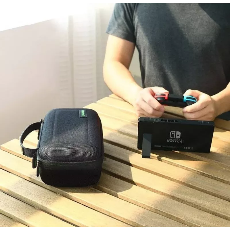 UGREEN LP145 ochranné puzdro pre Nintendo Switch, EVA tvrdé puzdro, Oxford čierne