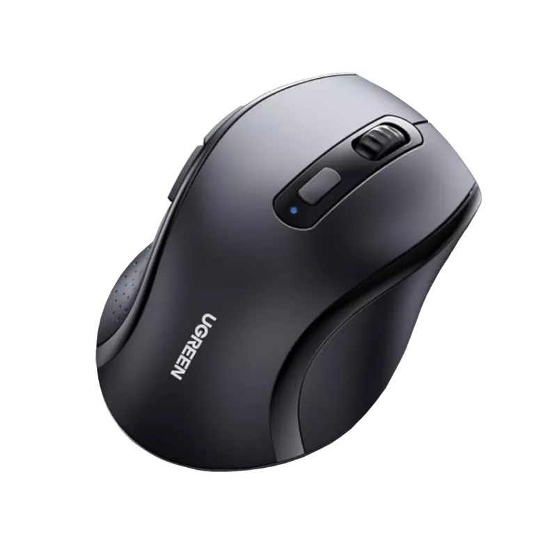 UGREEN M511 ergonomická 2,4-GHz bezdrôtová myš - čierna