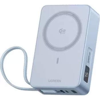 UGREEN magnetická powerbanka 45W 10000mAh Qi2 kompatibilná s MagSafe USB-C PD čierna 65959