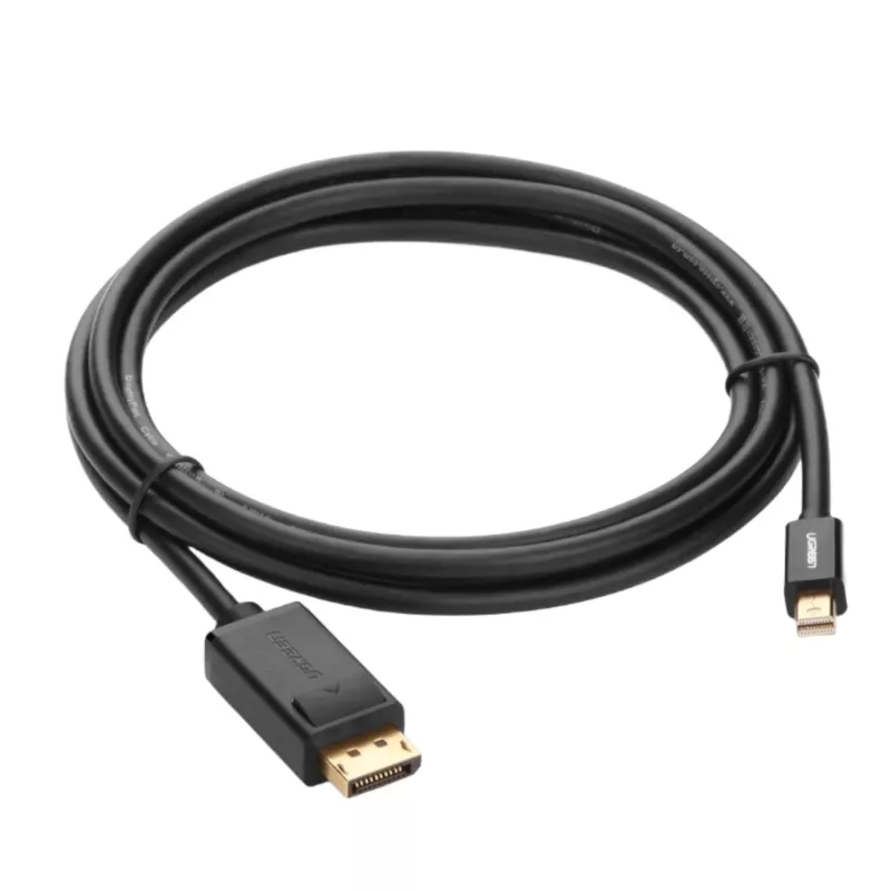 UGREEN Mini DisplayPort na DisplayPort kábel 1,5 m čierny