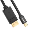 UGREEN Mini DisplayPort na DisplayPort kábel 1,5 m čierny