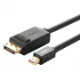 UGREEN Mini DisplayPort na DisplayPort kábel 1,5 m čierny
