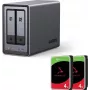 UGREEN NASync DXP2800 2-Bay NAS s 8TB (2x Seagate IronWolf 4TB), Intel N100, 2.5GbE