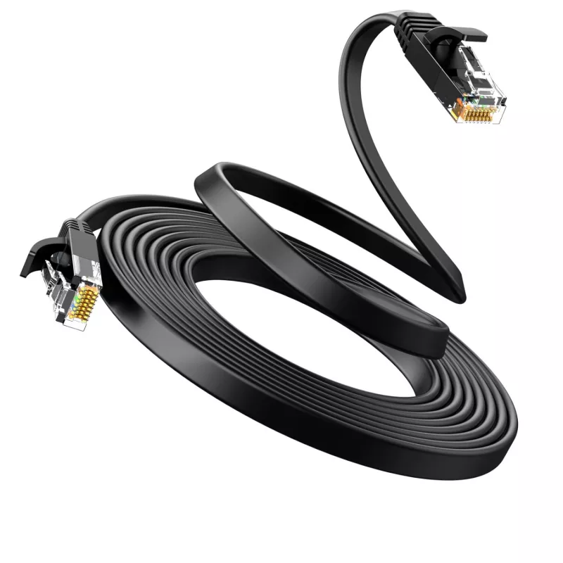 UGREEN NW102 Cat.6 UTP Ethernet patch kábel RJ45 3 m čierny