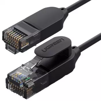 UGREEN NW122 Cat6A UTP RJ45 Ethernet patch kábel – 10 m, čierna