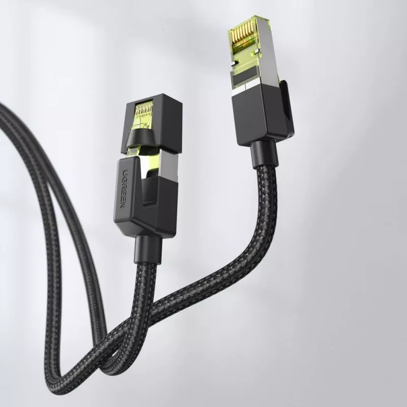 UGREEN NW150 Cat 7 Ethernet kábel 1m - čierny