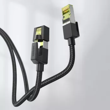 UGREEN NW150 Cat 7 Ethernet patch kábel 3m - čierny
