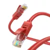 UGREEN RJ45 CAT6 Ethernet 0,5m LAN sieťový kábel - červený (1Gbps, 250MHz)