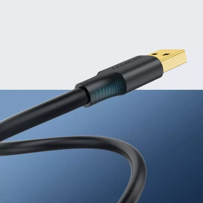 UGREEN US128 USB 3.0 A-konektor samec na A-konektor samec kábel 2m čierny