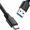 UGREEN US184 USB-A na USB-C 3.0 kábel 1,5 m čierny