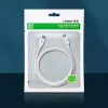 UGREEN US264 USB-C na USB-C kábel 1m biely 100W PD QC AFC