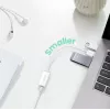 UGREEN US288 USB-A na USB-C kábel QC 3.0 3A 1m biely