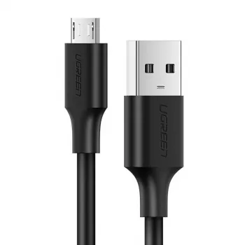 UGREEN US289 Micro USB / USB-A kábel 0,25m - čierny