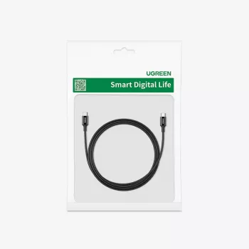 UGREEN US300 kábel USB-C na USB-C 480Mbps 5A 1m čierny
