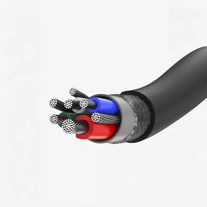 UGREEN US300 kábel USB-C na USB-C 480Mbps 5A 1m čierny