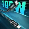 UGREEN US300 kábel USB-C na USB-C 480Mbps 5A 1m čierny