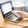 UGREEN US316 USB-C na USB-C kábel 100W 5A 480Mbps 1,5m sivý