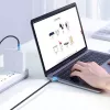 UGREEN US316 USB-C na USB-C kábel 100W 5A 480Mbps 1m čierny