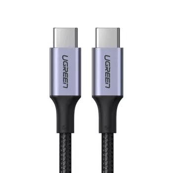 UGREEN US316 USB-C na USB-C kábel 100W 5A 480Mbps 1m čierny