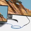 UGREEN US372 USB-C na USB-C kábel 100W 5A 10Gbps 0,5m sivý