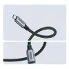 UGREEN US372 USB-C na USB-C kábel 100W 5A 10Gbps 0,5m sivý