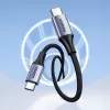 UGREEN US535 USB-C na USB-C PD kábel 240W 5A 1m - sivá
