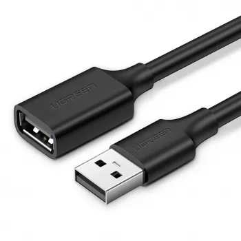 UGREEN USB 2.0 predlžovací kábel 5m čierny (US103)