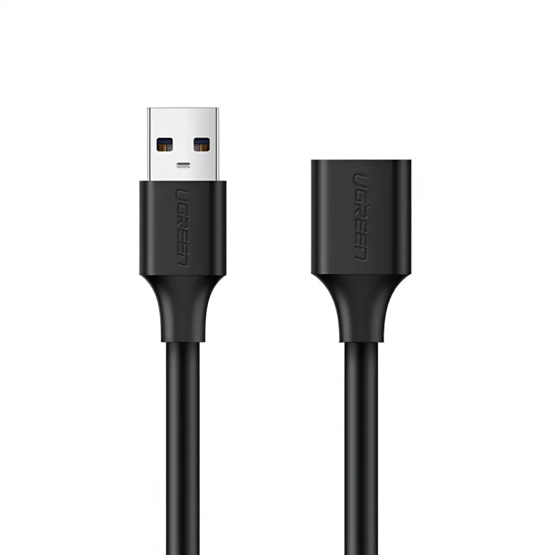 UGREEN USB 2.0 predlžovací kábel – konektor A samec na konektor A samica, 480Mbps prenos dát – 2M