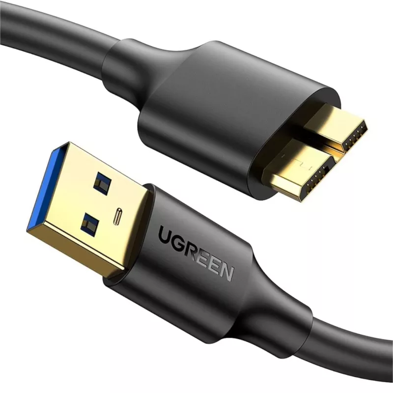 UGREEN USB 3.0 A na Micro-B kábel 1 m čierny