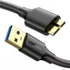 UGREEN USB 3.0 A na Micro B SuperSpeed kábel 0,5 m čierny