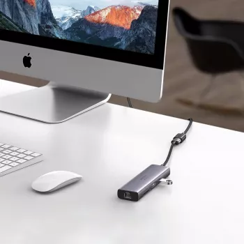UGREEN USB 3.0 predlžovací kábel 3m čierny konektor samec na konektor samica SuperSpeed 5Gbps