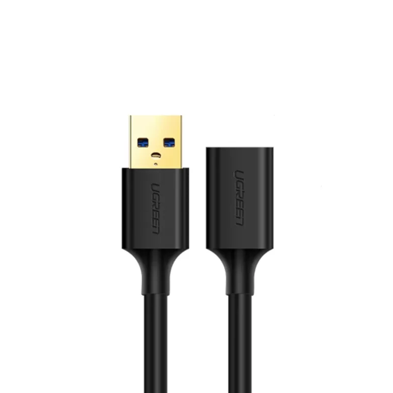 UGREEN USB 3.0 predlžovací kábel 3m čierny konektor samec na konektor samica SuperSpeed 5Gbps