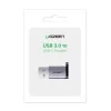 UGREEN USB 3.0 konektor samec na Type-C 3.1 konektor samica adaptér, prenos dát a nabíjanie, Space Gray