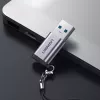 UGREEN USB 3.0 konektor samec na Type-C 3.1 konektor samica adaptér, prenos dát a nabíjanie, Space Gray