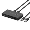 Ugreen USB 3.2 Gen 1 switch box 4-portový USB hub pre dva počítače čierny (US216 30768)
