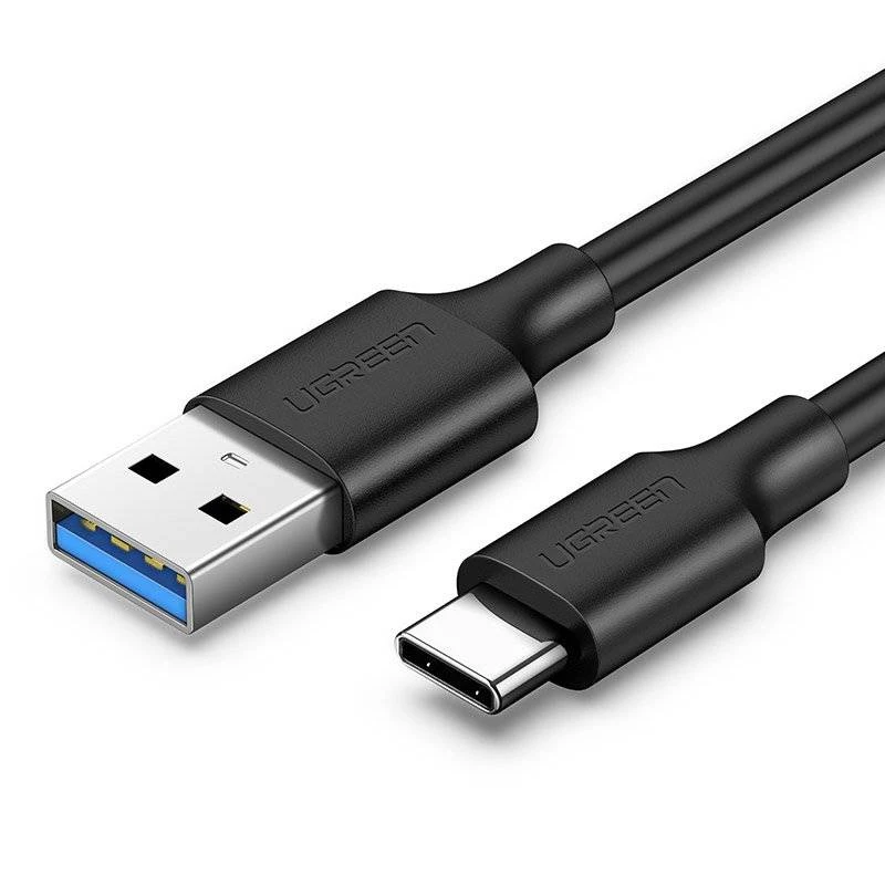 UGREEN USB-A na USB-C 3.0 kábel 1 m čierny