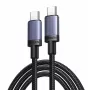 UGREEN USB-C na USB-C nabíjací kábel USB 2.0 240W PD 3.1, hliníkové puzdro pletené, 2m sivá