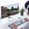 UGREEN USB na 3,5 mm externý stereo zvukový adaptér - čierna
