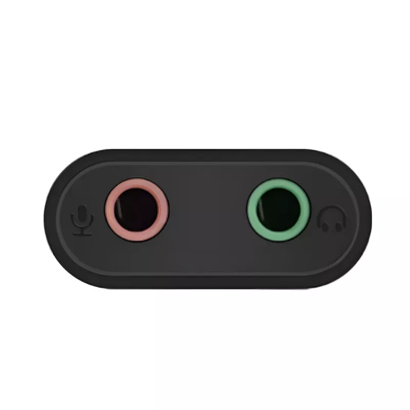 UGREEN USB na 3,5 mm externý stereo zvukový adaptér - čierna