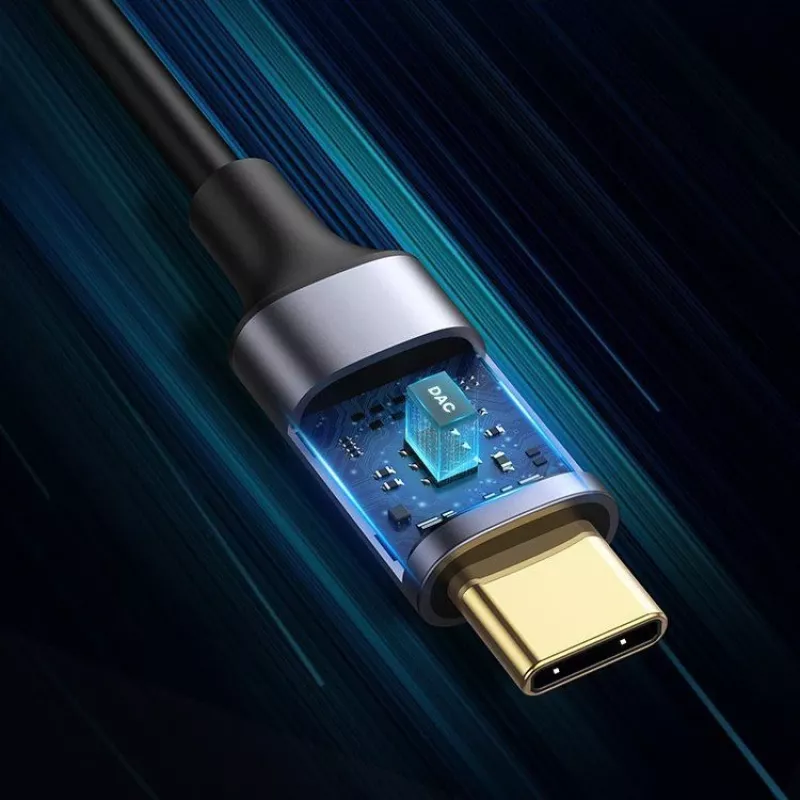UGREEN USB Type-C na 2RCA audiokábel 1,5m sivý (20193 CM451)