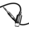 UGREEN USB Type-C na 3,5mm AUX audio kábel 3M - čierna