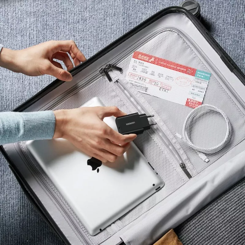 UGREEN USB nástenná nabíjačka Type-C 20W Power Delivery čierna (10191)