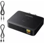 UGREEN 55545 Bluetooth 6.0 LDAC Hi-Res audio prijímač s výstupom 3,5 mm AUX a 2x RCA, čierny