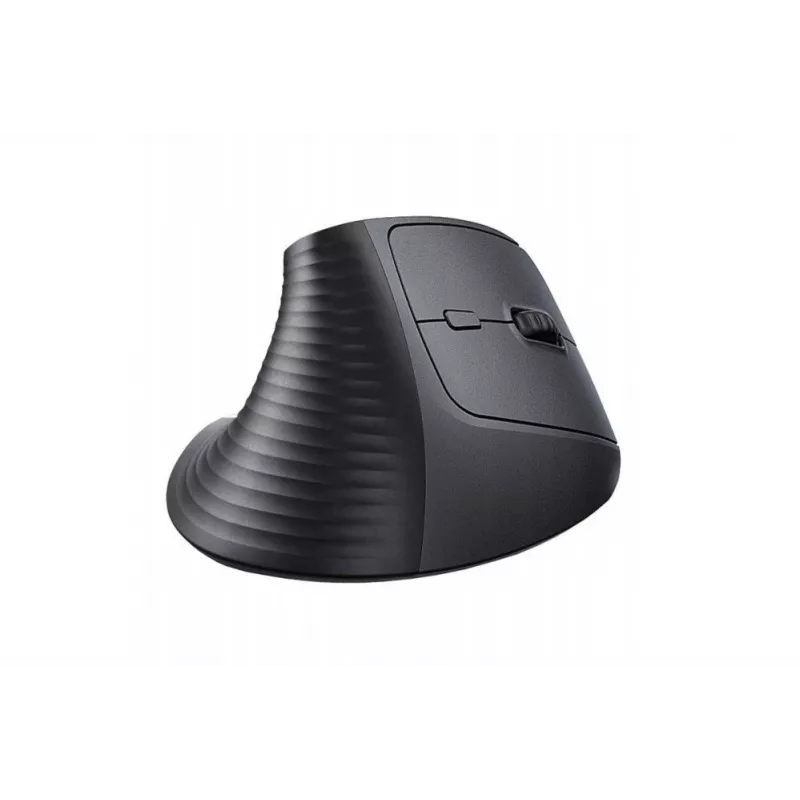 UGREEN bezdrôtová vertikálna myš, 2,4 GHz / Bluetooth 5.4, nastaviteľné DPI, čierna