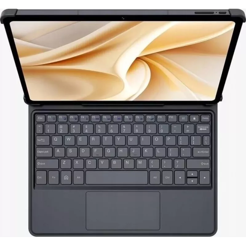 Ulefone Tab A11 Pro puzdro s klávesnicou a touchpadom, QWERTY, Pogo-Pin, čierne