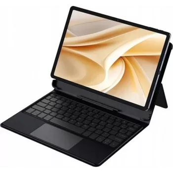 Ulefone Tab A11 Pro puzdro s klávesnicou a touchpadom, QWERTY, Pogo-Pin, čierne