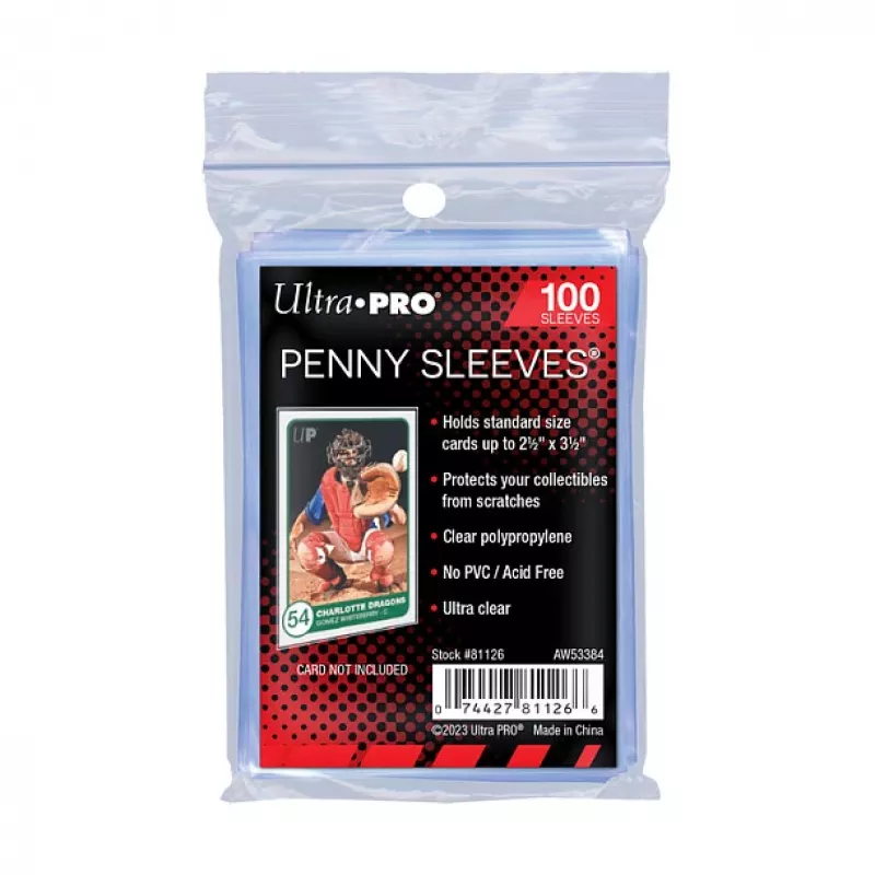Mäkké obaly na karty Ultra PRO 100x152 mm, balenie 100 ks